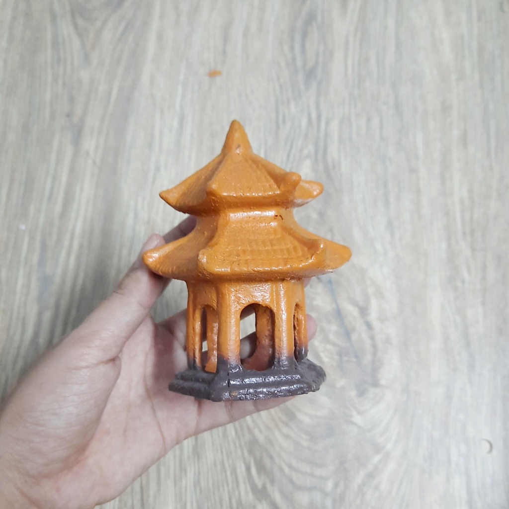 Tiểu cảnh chùa trang trí hồ cá, làm tiểu cảnh hòn non bộ, trang trí chậu cây bon sai, sân vườn