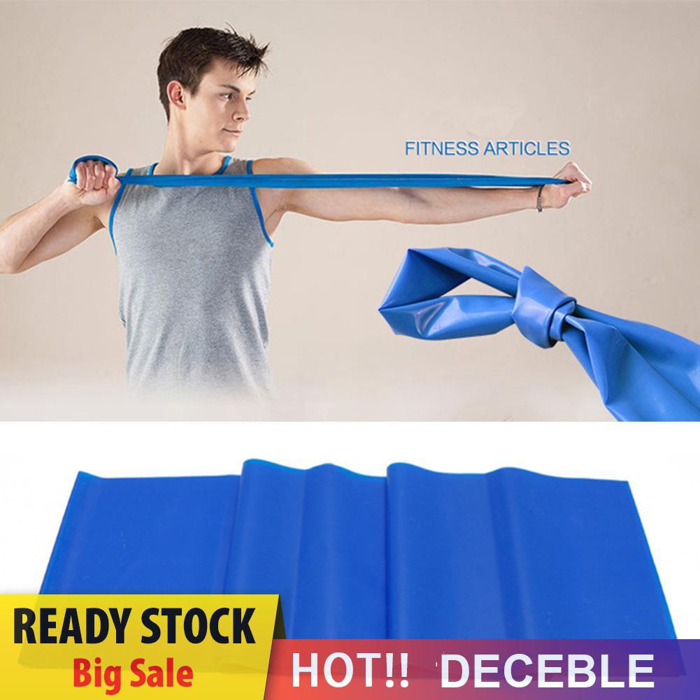 Deceble Elastic Yoga Resistance Bands Stretch Exercise Fitness Equipment Pull Rope