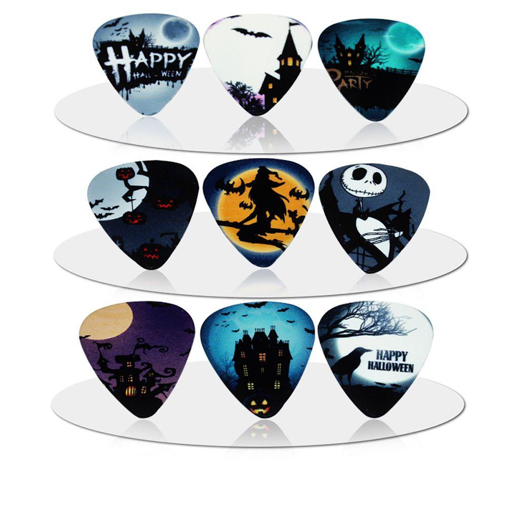 Set 10 Miếng Gảy Đàn Guitar Điện Hai Mặt Hình Tam Giác Nhiều Màu Sắc