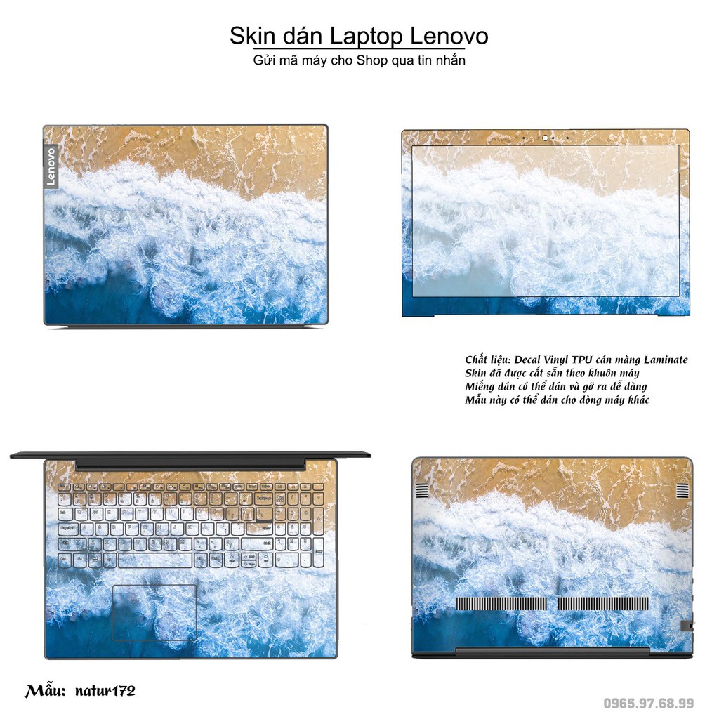 Skin dán Laptop Lenovo in hình thiên nhiên _nhiều mẫu 6 (inbox mã máy cho Shop)