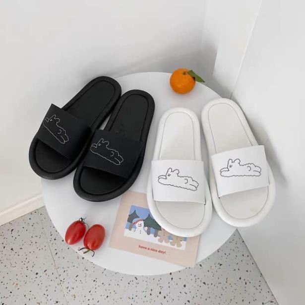 Dép Chó unisex 4 màu cao su siêu bền
