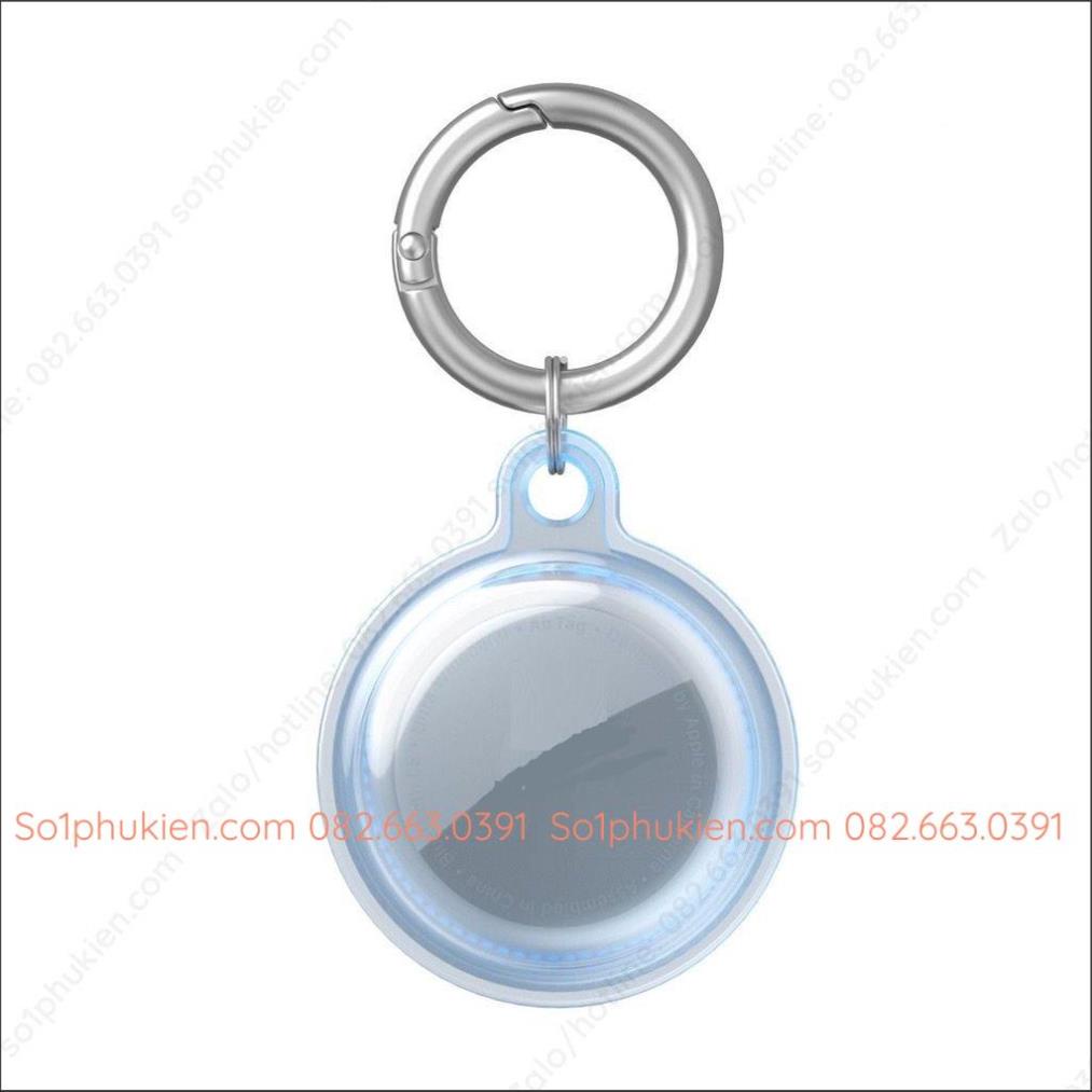 Bao da móc khoá AirTag Case AirTag  Trong suốt TPU
