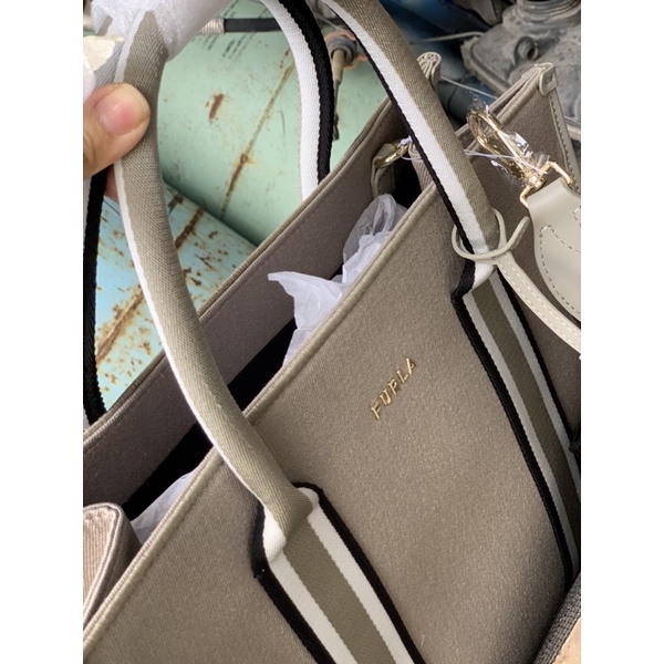 Sẵn - Túi tote Furla size 33 phom to công sở auth