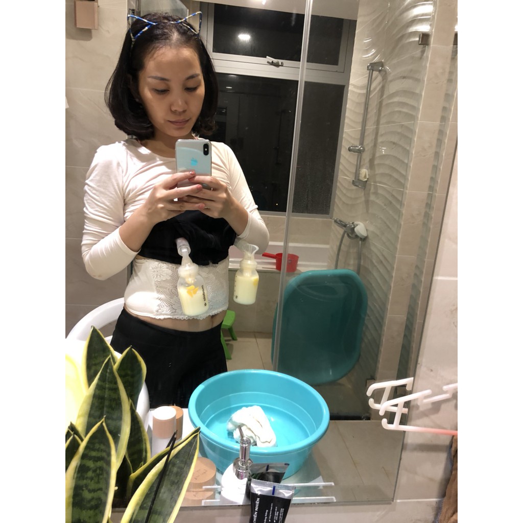 Áo hút sữa rảnh tay