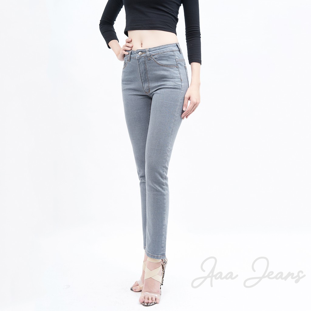 Quần Jean Nữ Ống Đứng Lưng Cao Aaa Jeans Nhiều Màu Size 26-32 | WebRaoVat - webraovat.net.vn