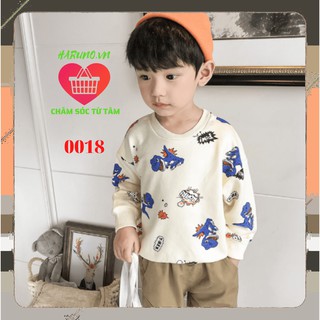 Áo nỉ loại A dành cho bé Trai bé Gái chất liệu cotton dày dặn [ nỉ ] dành cho bé 4/5/6/7/8/9 tuổi