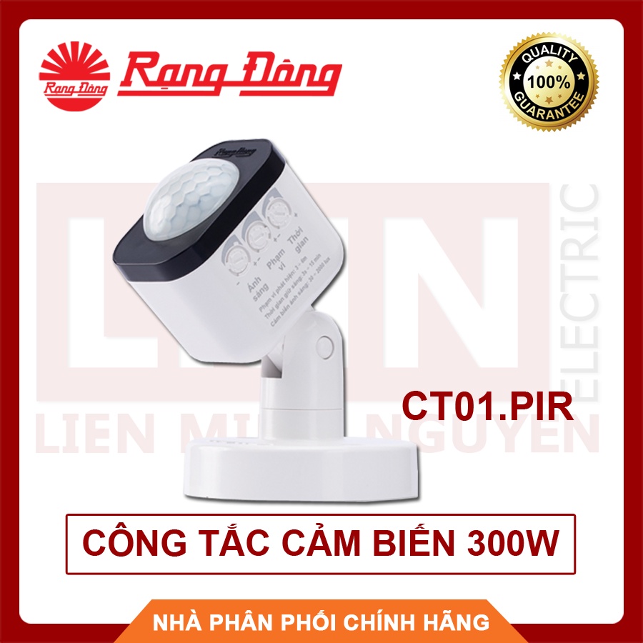 RẠNG ĐÔNG, BH 2 năm, Công tắc cảm biến công suất đến 300W siêu bền đẹp, hàng Việt Nam - Chất lượng cao