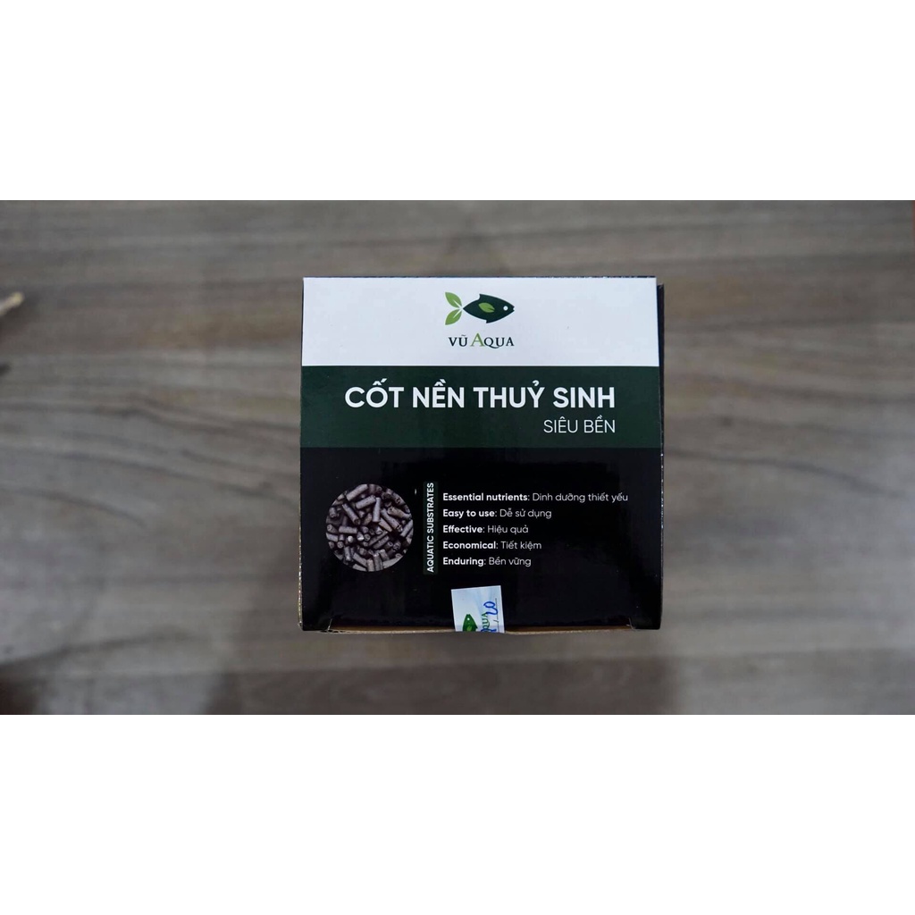 Cốt Nền Thuỷ Sinh Vũ Aqua Hộp 1L, 2L,5L | Giúp bổ sung dinh dưỡng cho cây màu thêm căng- Cốt Nền Thuỷ Sinh Siêu Bền