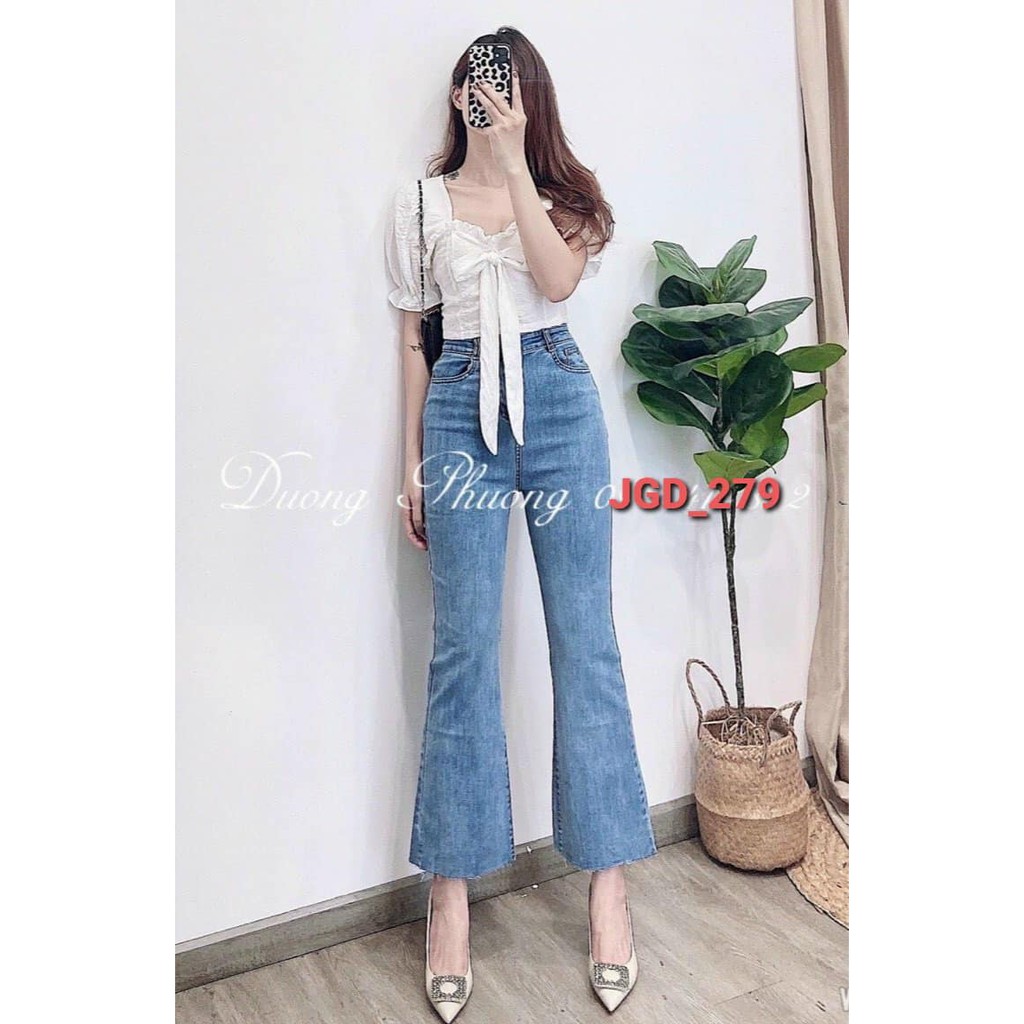 ]HOT] QUẦN JEAN NỮ CO DÃN CHÂN LOE CỰC XINH 1989
