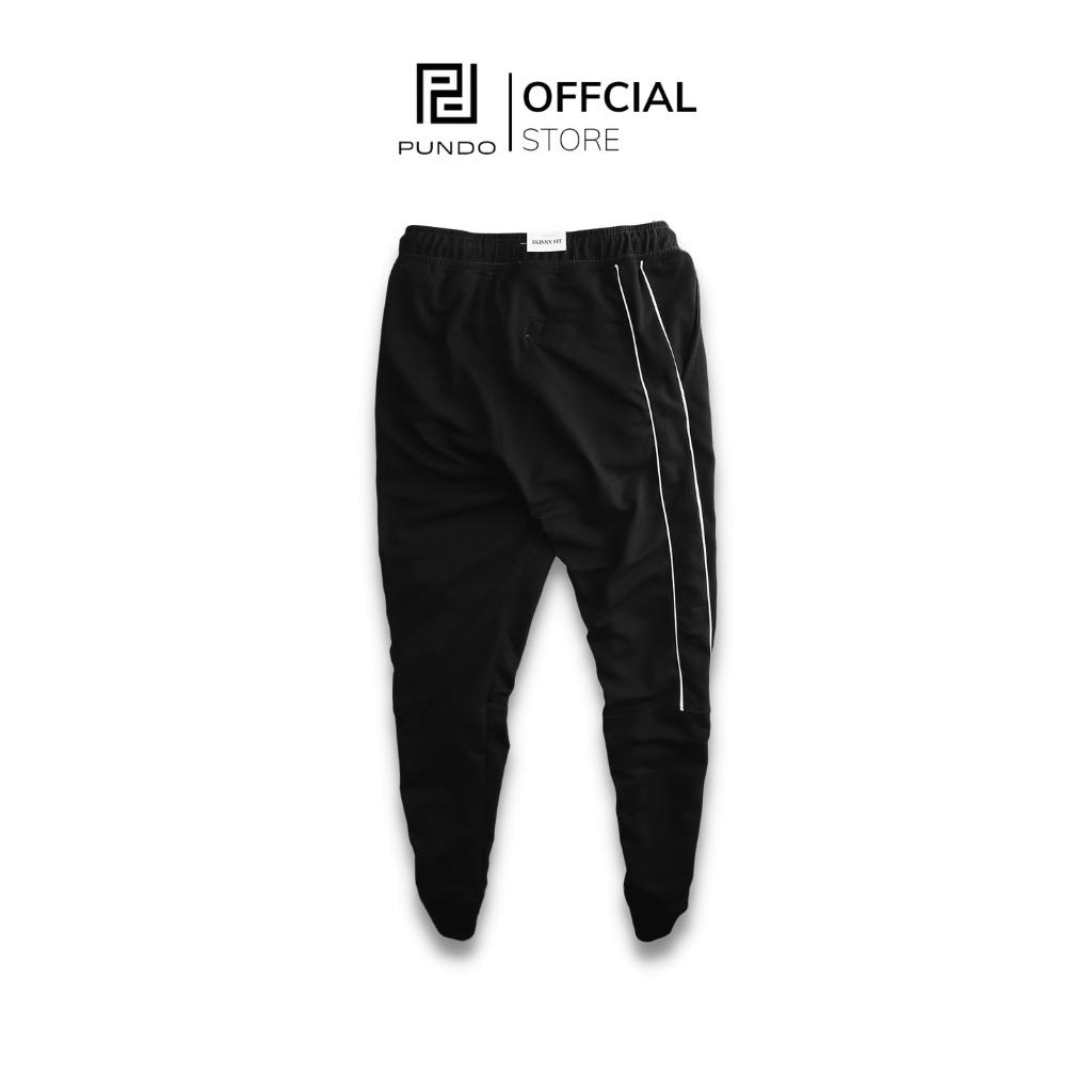 Quần jogger nam PUNDO chất thun mềm mịn, 3màu basic dễ phối ,phong cách trẻ trung năng động QDPD28