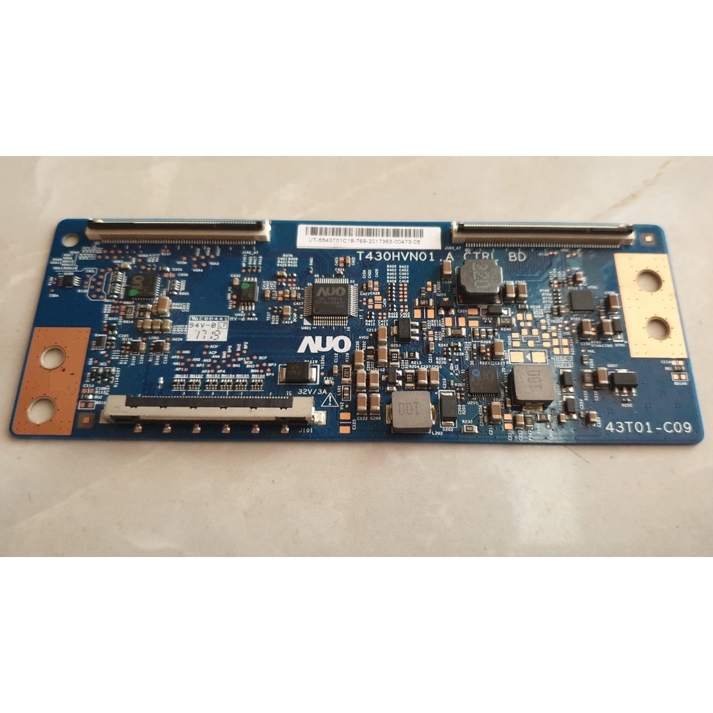 TCON THAY THẾ CHO TIVI: 43W800C, 50W800C, 43W780C, 42W700B, TCON: T430HVN01.A, T420HVN6.1, T430HVN01.0, T430HVN01.6
