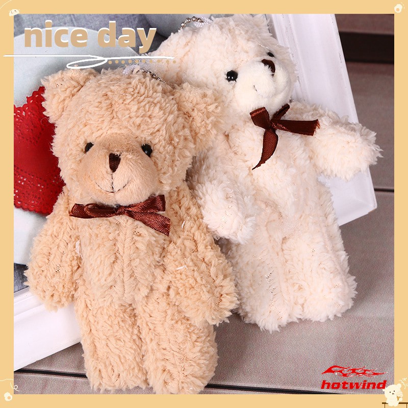 Gấu bông mini cao 14cm xinh xắn đáng yêu