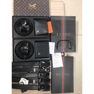 Set ví + dây lưng gc lw fullbox thẻ