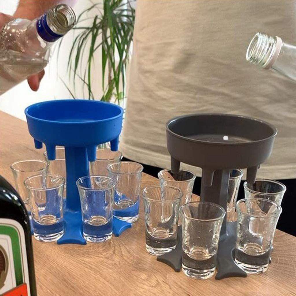AUGUSTINA Phễu Rót Rượu 6 Ống Cho Bartender