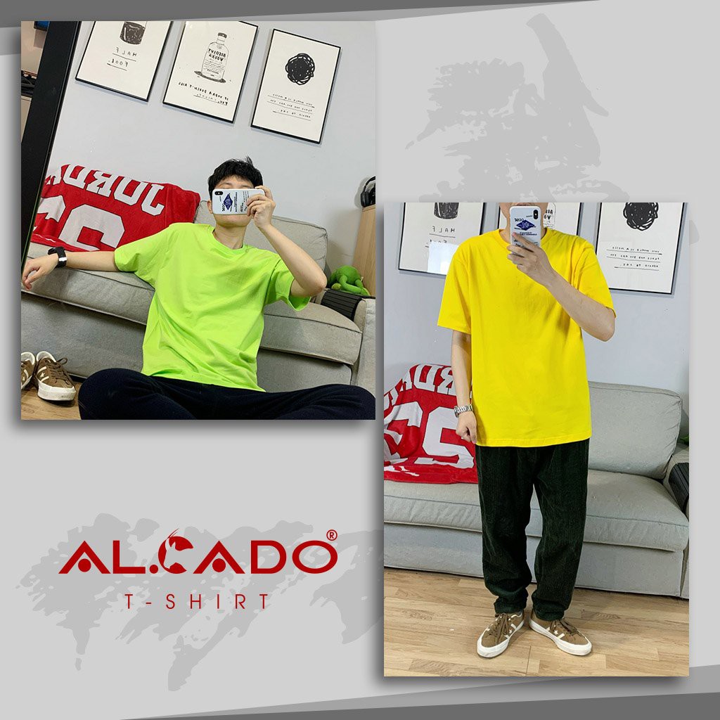 áo thun nam nữ form rộng phong cách hàn quốc vải cotton mịn Nhiều màu đủ size FREE SHIP