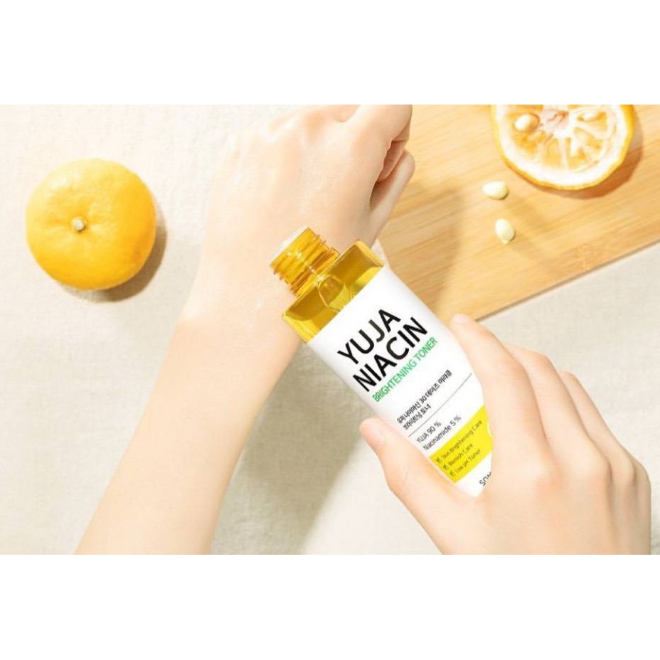 Nước Hoa Hồng Dưỡng Trắng Da Some By Mi Yuja Niacin 30 Days Miracle Brightening Toner 150ml