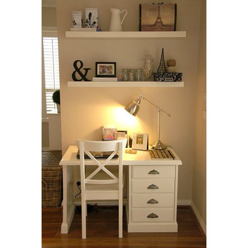 Kệ treo tường Gỗ xanh chống ẩm 1 thanh ngang 80cm sâu 20cm loại gỗ dày 1,8 - 2cm