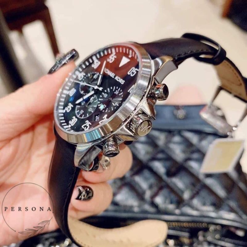 Đồng hồ nam MICHAEL KORS 8442 màu đen chính hãng Authentic