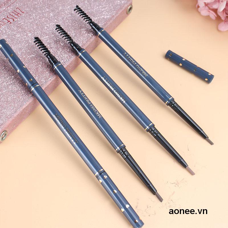✨✨Bút Kẻ Mày Thiết Kế Hai Đầu Chống Thấm Mồ Hôi Không Gây Chóng Mặt