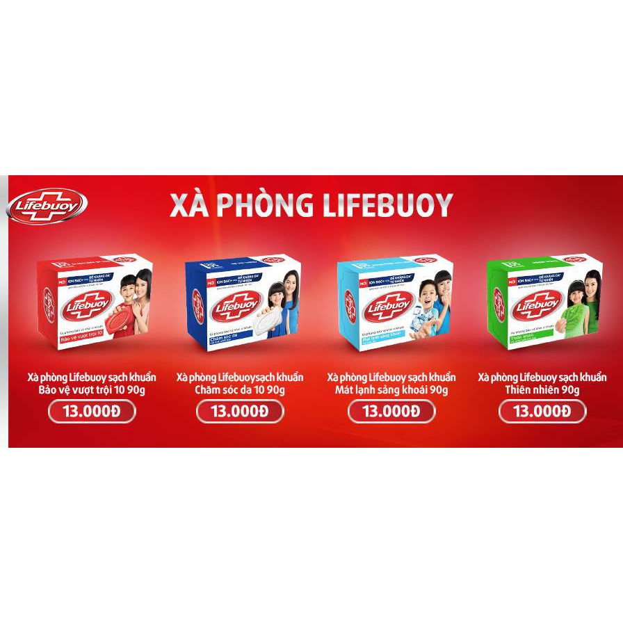 Xà Phòng Diệt Khuẩn Lifebouy - Bảo Vệ Vượt Trội