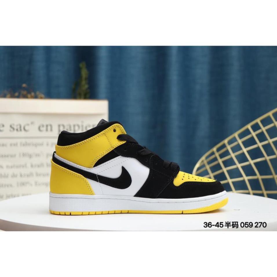 ⚡ [Đỉnh Cao] Giày Thể Thao Bóng Rổ Air Jordan 1 Aj 1 Phong Cách Năng Động 🎁 Chính Hãng TỐT . . 🎁 .. new 👟 . .