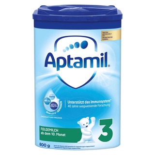 Sữa bột Aptamil Đức xanh cao 800gr số 1 2 3