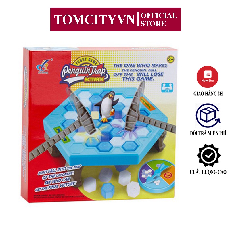 Đồ Chơi Trẻ Em Vui Nhộn Penguin Trap Đập Bẫy Chim Cánh Cụt TomcityVN