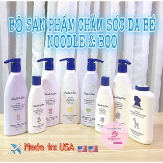 Bộ Sản Phẩm Chăm Sóc Da cho bé Noodle & Boo - USA Hàng Bay Air BAABEELAND