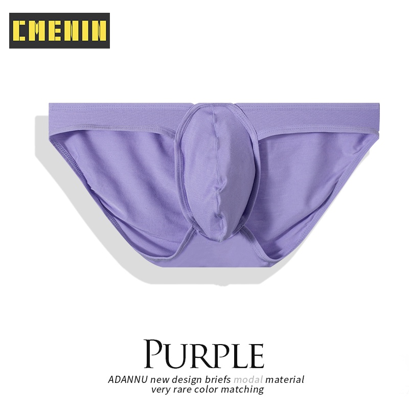 Quần Lót Nam Cmenin AD7209 Bằng Cotton Nhanh Khô Phong Cách Ins Có Túi Chữ U
