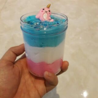 Slime mây tuyết siêu mịn  size L
