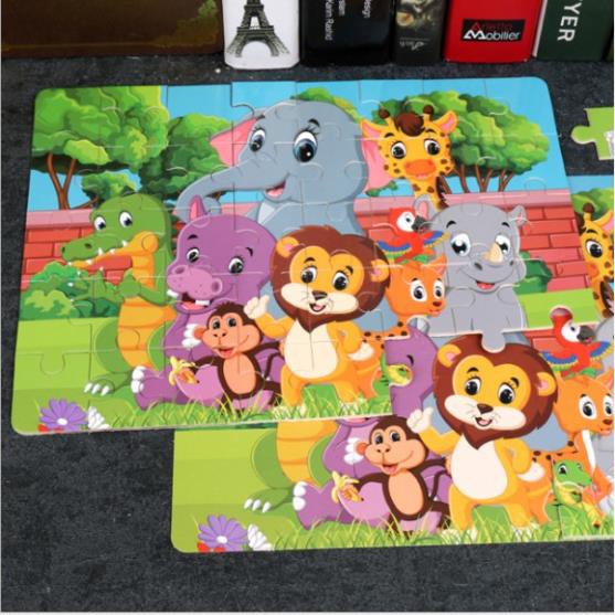 CHỌN HÌNH - Ghép hình Puzzle 24-40-60 mảnh bằng gỗ bền đẹp