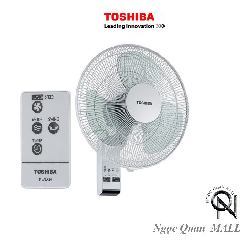 Quạt treo remot Toshiba F-WSA20(H)VN