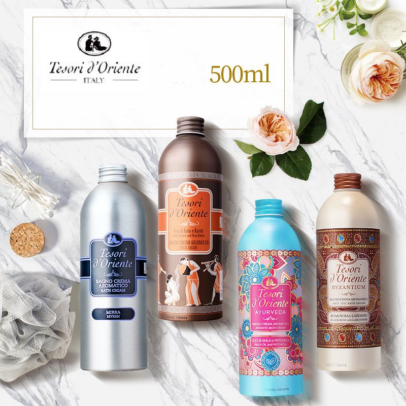Sữa tắm trắng da Tesori D’Oriente hương nước hoa 500ml  𝑭𝑹𝑬𝑬𝑺𝑯𝑰𝑷 - Chính Hãng Cao cấp
