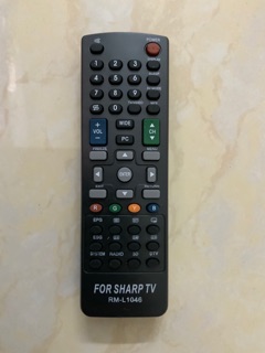 Điều khiển tivi Sharp kèm pin