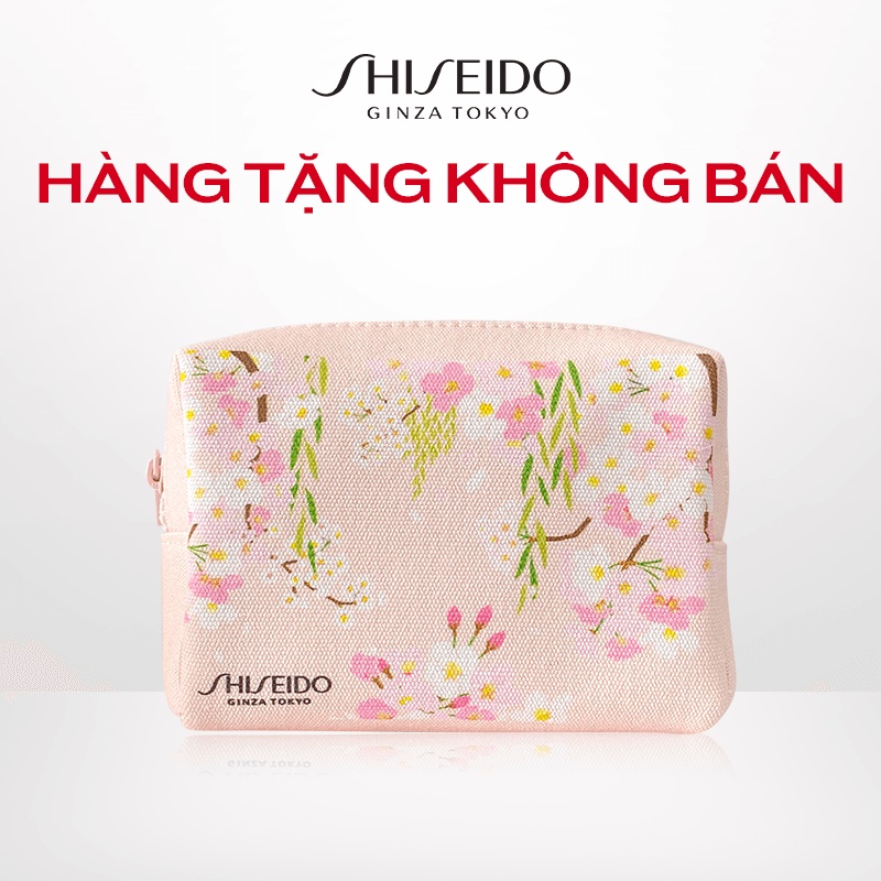 [Quà tặng không bán] Túi trang điểm Shiseido Limited Collection