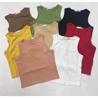 Áo thun ba lỗ croptop