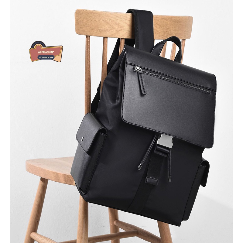 Balo Basic 02 - Balo Thời Trang, Chống Nước, Chống Xước, Có Ngăn Đựng Lap