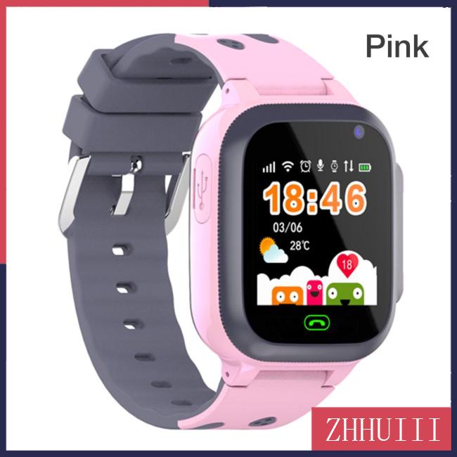 Đồng Hồ Thông Minh JT Q16 Chống Nước Có Định Vị GPS SIM Có Đèn Cổng USB APP Điện Thoại Cho Trẻ Em
