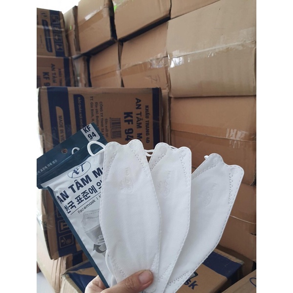 Khẩu Trang 4D Mask KF94 cao cấp (10 cái 1 bịch)