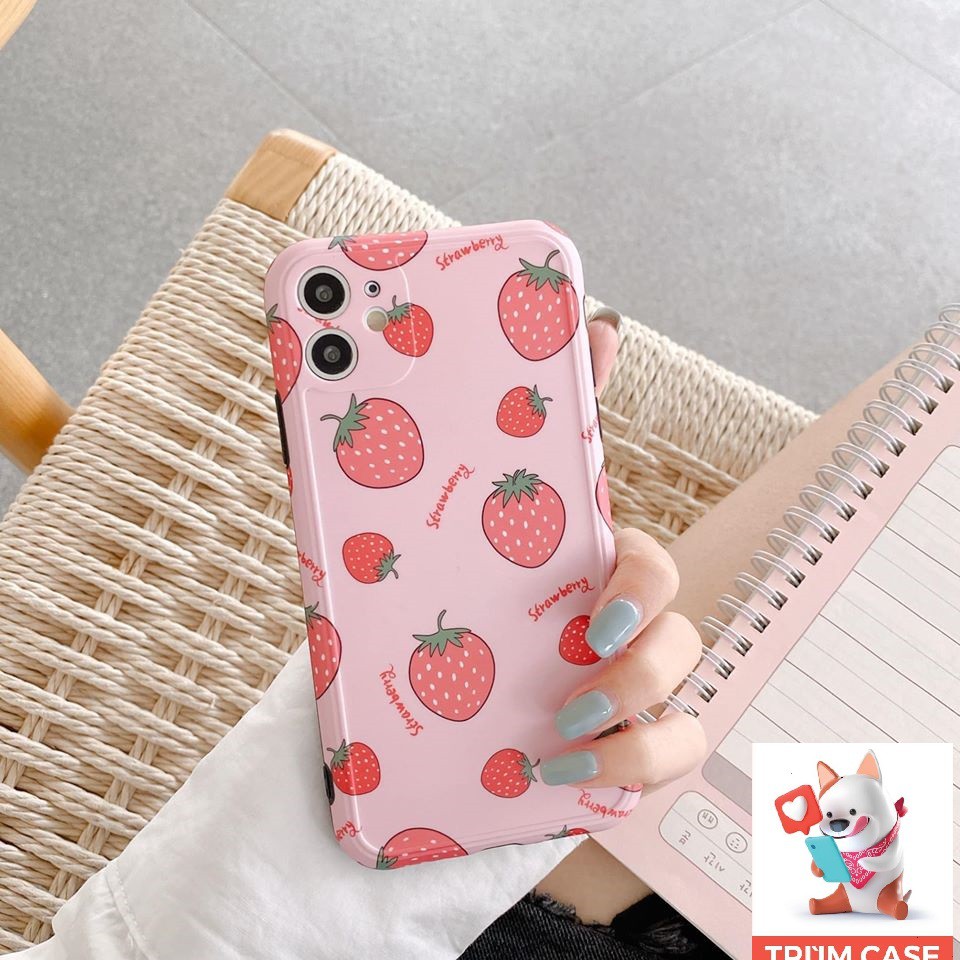 ⚡Ốp lưng iphone⚡IDM dâu tay chống bẩn free ship full viền ip 6,6s,plus/7,8,plus/X,XS/XSMAX/11/11,pro,max - trum case