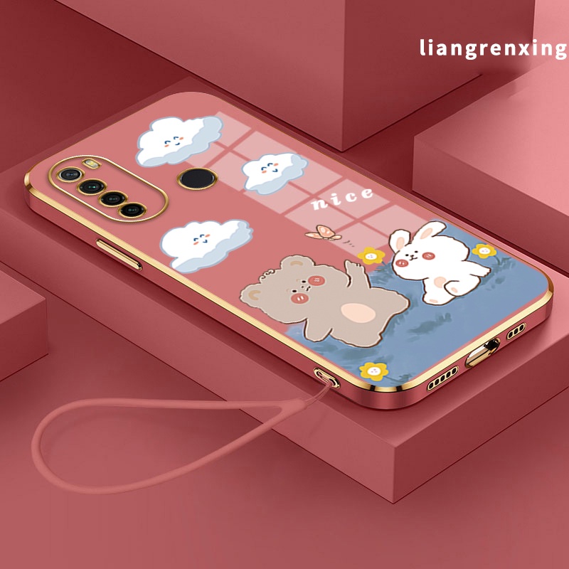 Ốp Điện Thoại Silicon Mềm Mạ Điện Chống Sốc Cho redmi note 8 pro redmi note 8t Ddx01
