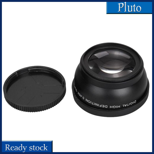Ống kính macro góc rộng 0.45x 58mm cho máy ảnh Nikon/ Canon/ Sony