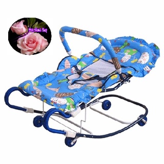 Xe nằm ăn bột 83cm x 42cm x 50 cm cao - có thể làm bập bênh [TẶNG MÙNG]