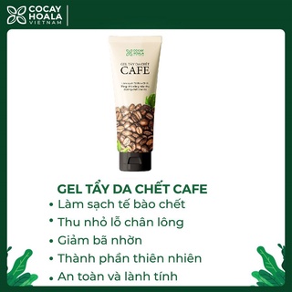 Gel tẩy tế bào chết cafe