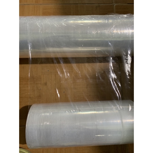 Màng nilong trong PE bọc hàng, màng chít quấn pallet dài 25-100cm