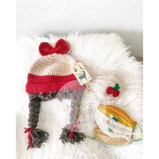 Mũ len [oder] mickey tóc bím {crochet} • len xinh cho bé 🍓🎀