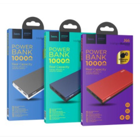 PIN SẠC DỰ PHÒNG CHÍNH HÃNG HOCO. CAO CẤP J66 10.000mAh ( BIN STORE 24H )