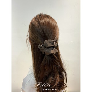 (10 Màu) Dây Cột Tóc Vải Scrunchies Phi Bóng