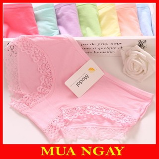 Quần lót modal nữ pha viền ren quyến rũ