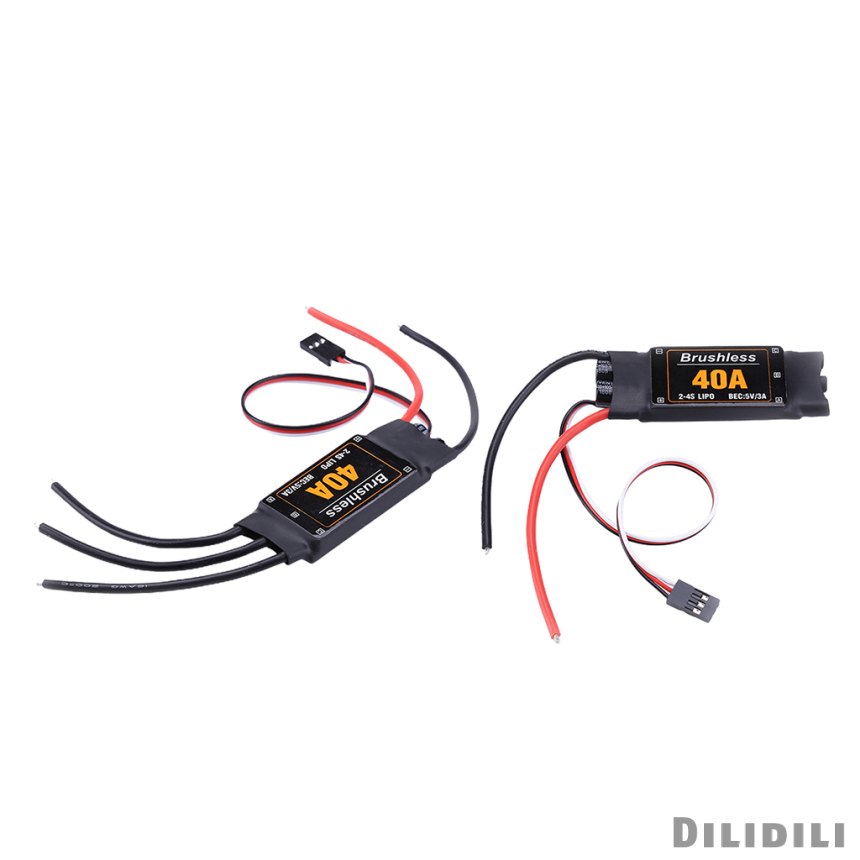 Bộ Điều Khiển Tốc Độ Không Chổi Than RC 40a Esc Cho Máy Bay Điều Khiển Từ Xa Chất Lượng Cao